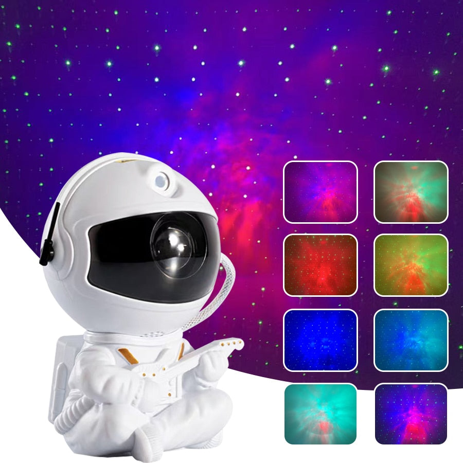 NEW Astronaut Galaxy Starry Projector Night Light